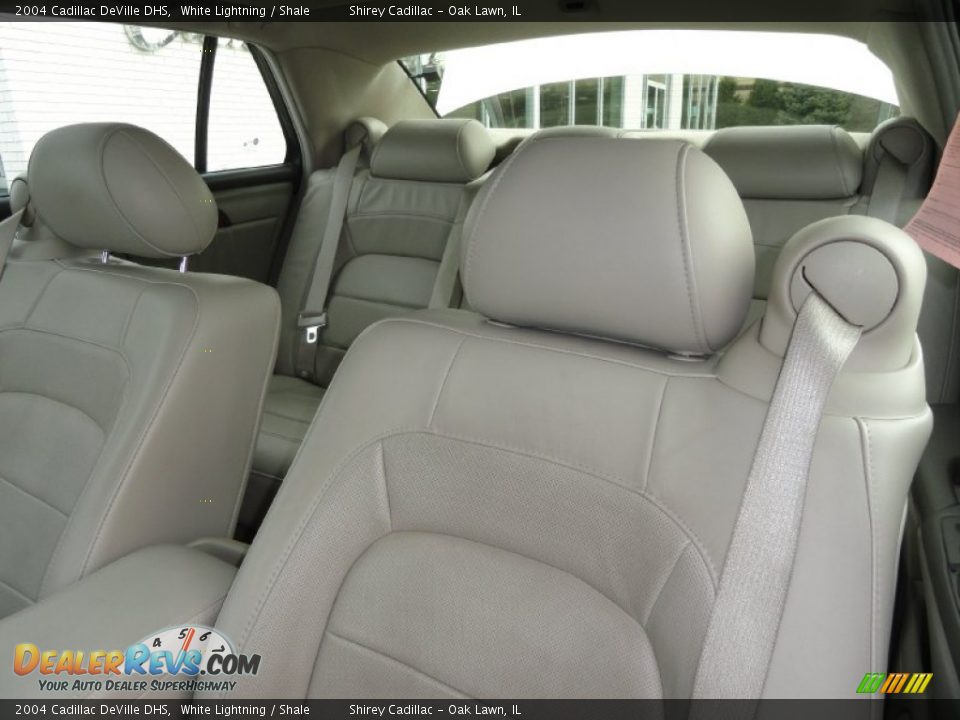 2004 Cadillac DeVille DHS White Lightning / Shale Photo #12