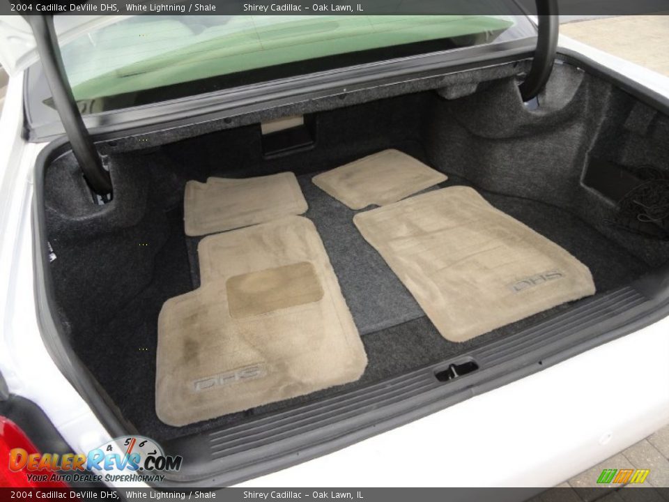 2004 Cadillac DeVille DHS White Lightning / Shale Photo #15