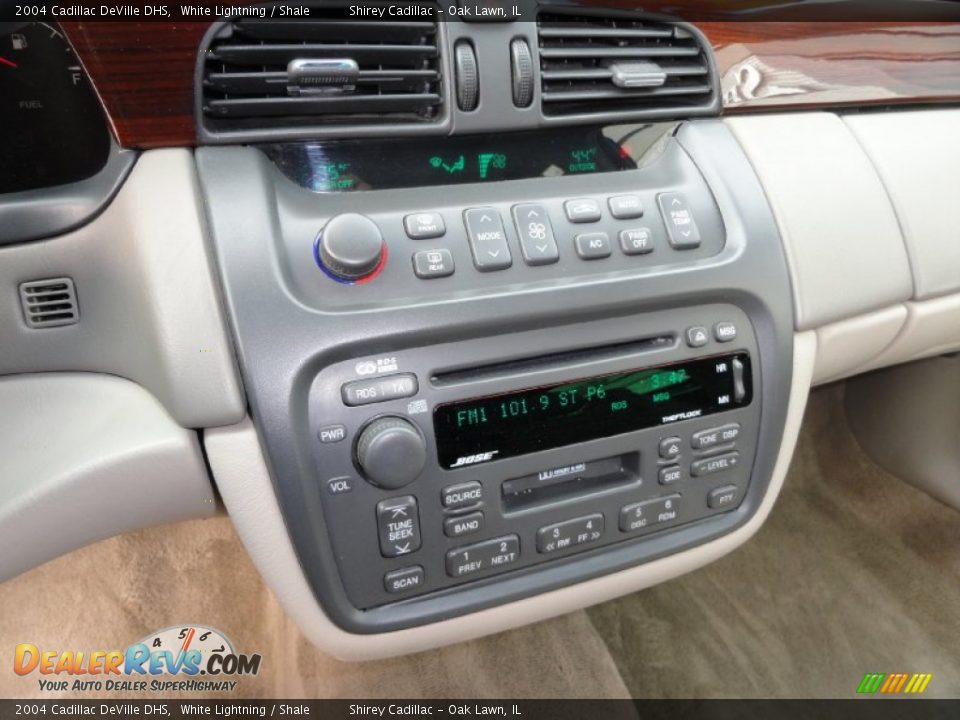 2004 Cadillac DeVille DHS White Lightning / Shale Photo #18