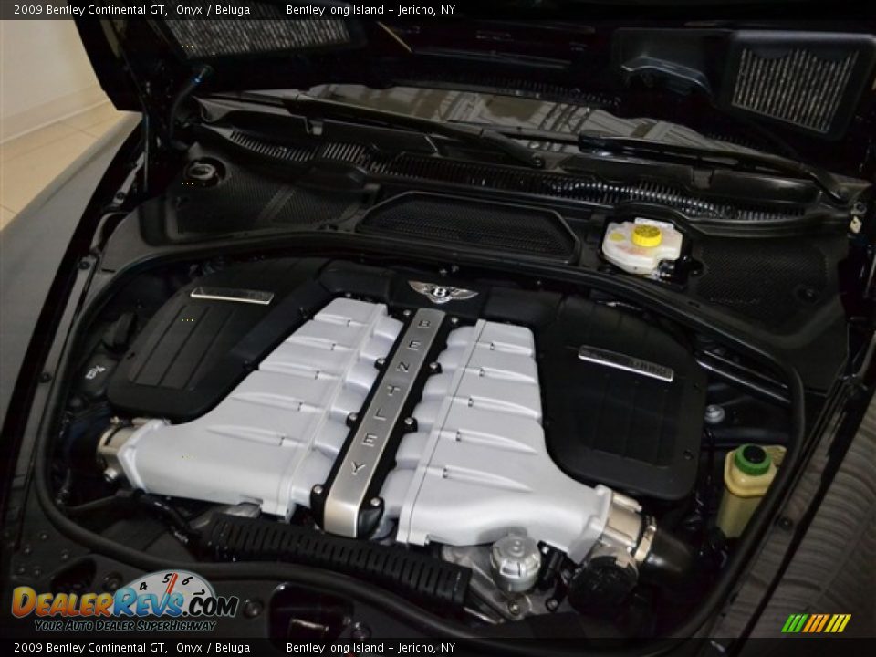2009 Bentley Continental GT  6.0L Twin-Turbocharged DOHC 48V VVT W12 Engine Photo #20