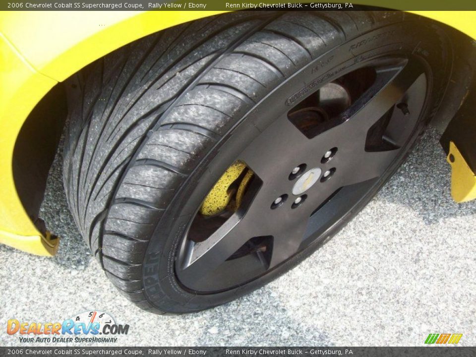 2006 Chevrolet Cobalt SS Supercharged Coupe Rally Yellow / Ebony Photo #4