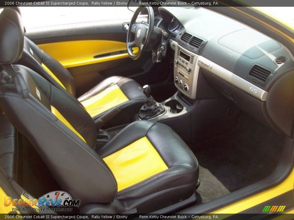 2006 Chevrolet Cobalt SS Supercharged Coupe Rally Yellow / Ebony Photo #5