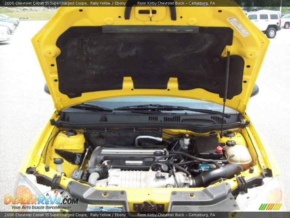 2006 Chevrolet Cobalt SS Supercharged Coupe Rally Yellow / Ebony Photo #14