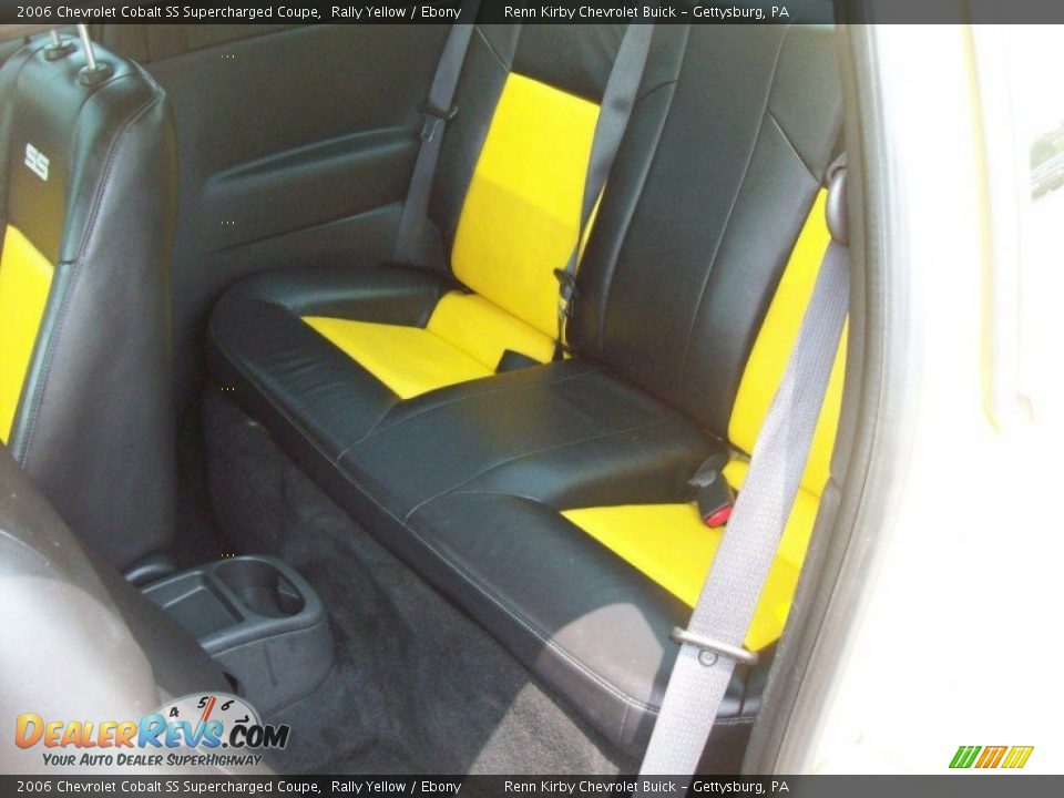 2006 Chevrolet Cobalt SS Supercharged Coupe Rally Yellow / Ebony Photo #19