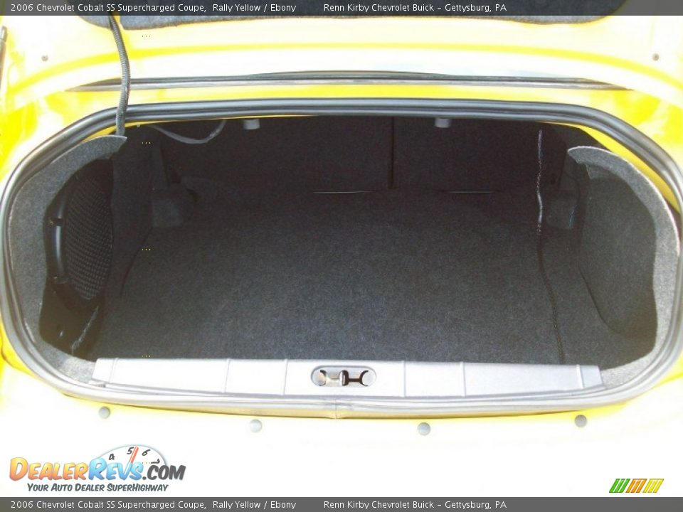 2006 Chevrolet Cobalt SS Supercharged Coupe Rally Yellow / Ebony Photo #20