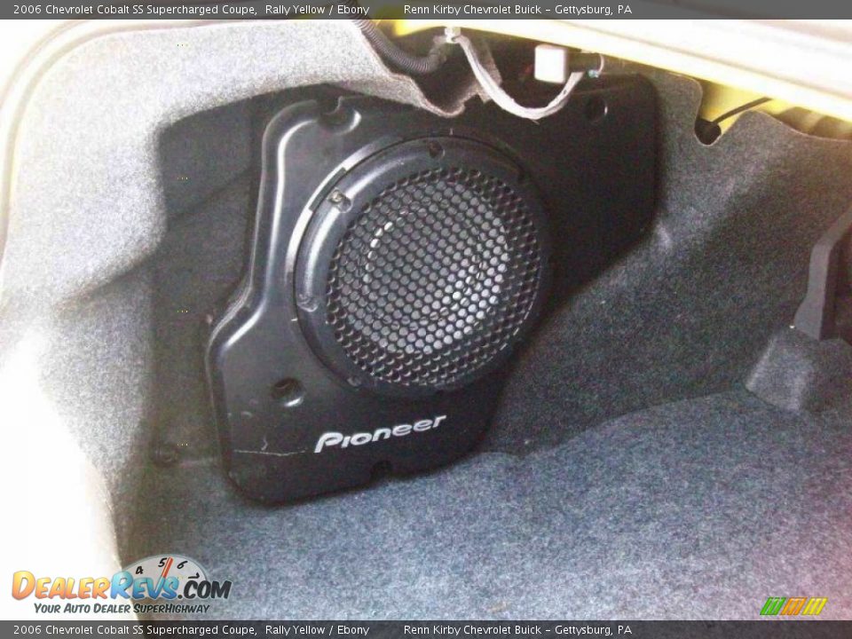 2006 Chevrolet Cobalt SS Supercharged Coupe Rally Yellow / Ebony Photo #21