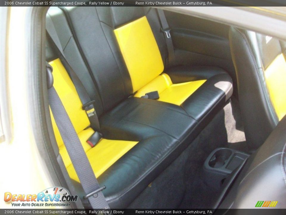 2006 Chevrolet Cobalt SS Supercharged Coupe Rally Yellow / Ebony Photo #22