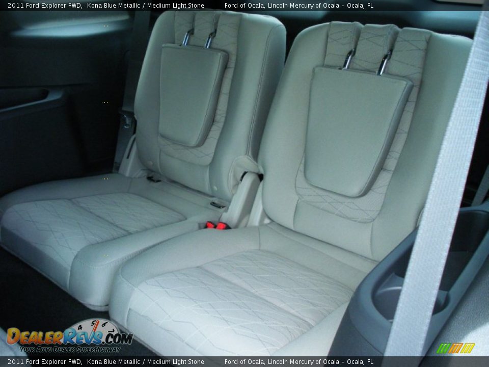 Medium Light Stone Interior - 2011 Ford Explorer FWD Photo #7