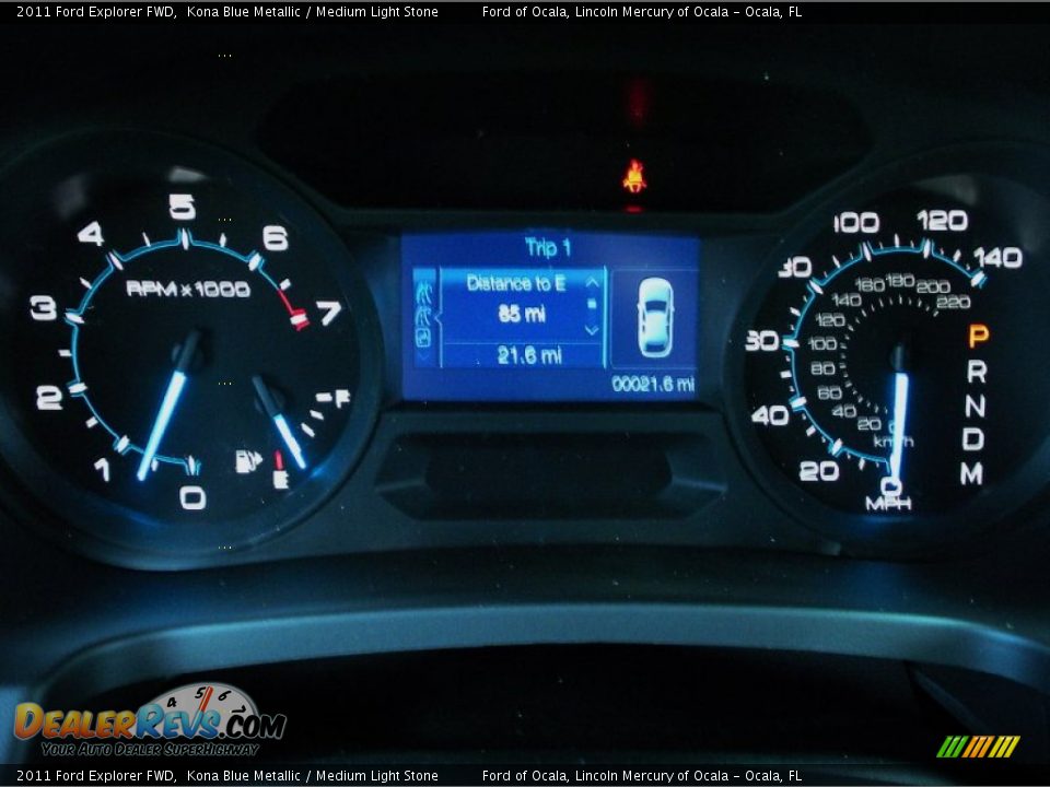2011 Ford Explorer FWD Gauges Photo #9