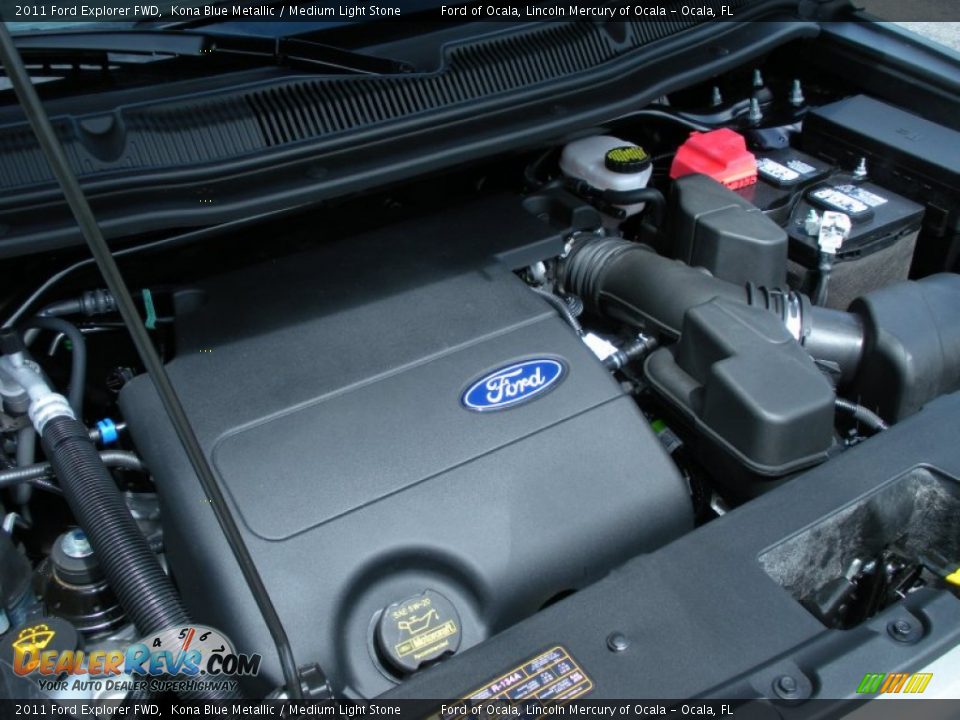 2011 Ford Explorer FWD 3.5 Liter DOHC 24-Valve TiVCT V6 Engine Photo #12