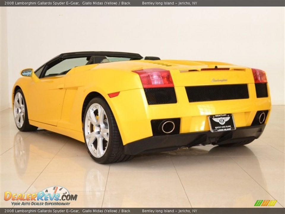 Giallo Midas (Yellow) 2008 Lamborghini Gallardo Spyder E-Gear Photo #5