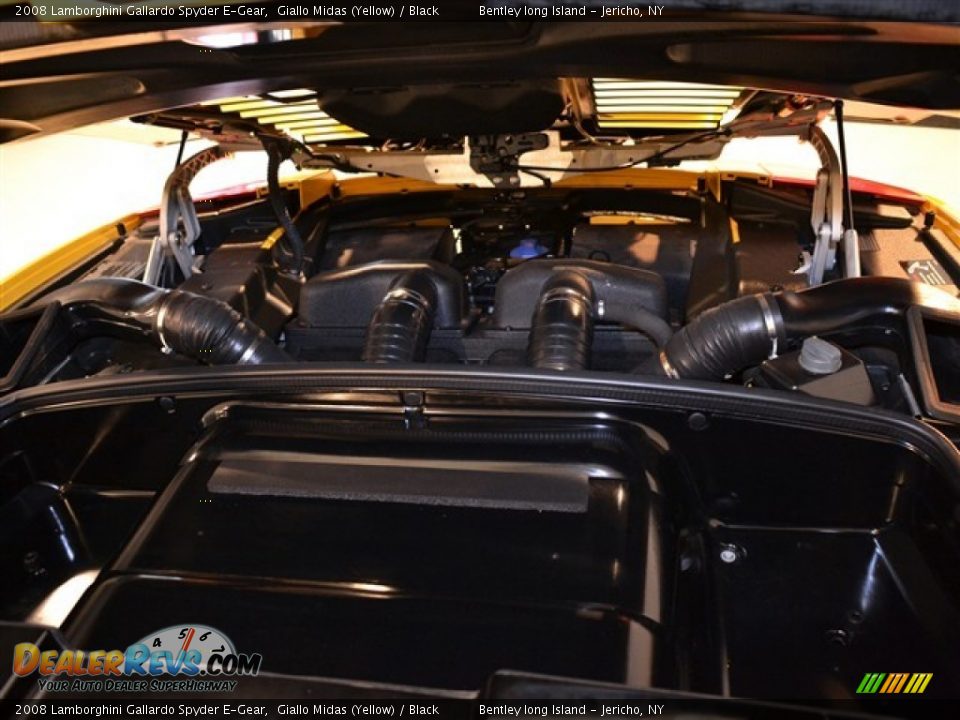 2008 Lamborghini Gallardo Spyder E-Gear Giallo Midas (Yellow) / Black Photo #28