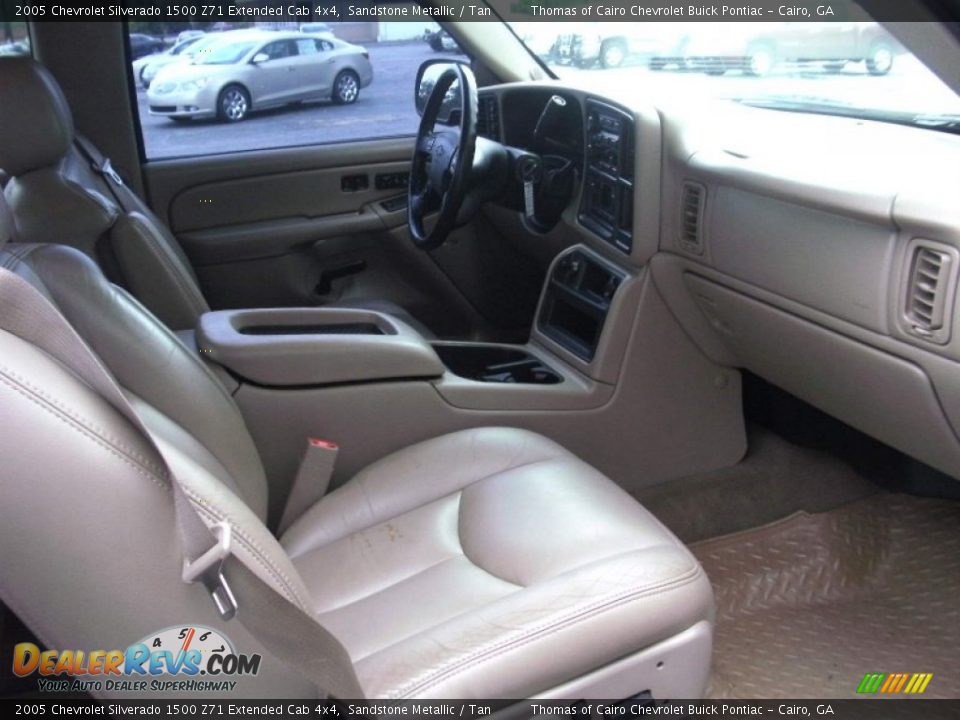 2005 Chevrolet Silverado 1500 Z71 Extended Cab 4x4 Sandstone Metallic / Tan Photo #7