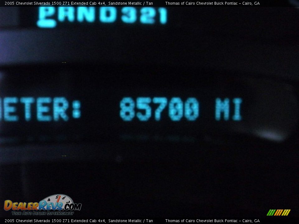 2005 Chevrolet Silverado 1500 Z71 Extended Cab 4x4 Sandstone Metallic / Tan Photo #12