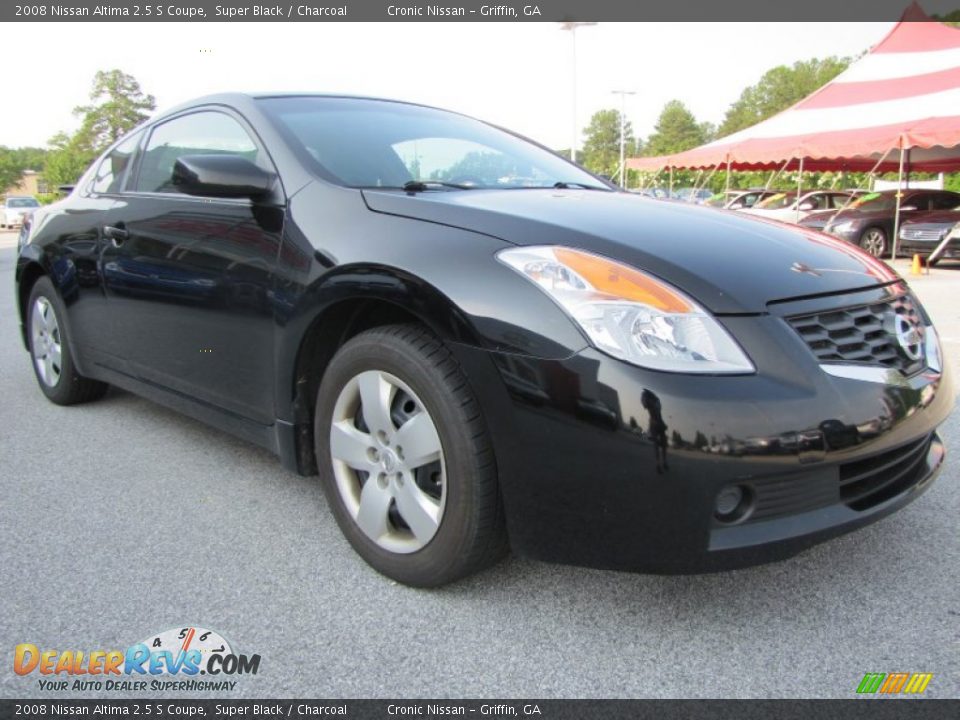 2008 Nissan altima 2.5 s coupe black #4