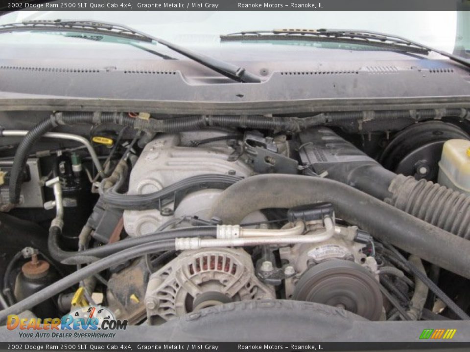 2002 Dodge Ram 2500 SLT Quad Cab 4x4 8.0 Liter OHV 20Valve Magnum V10