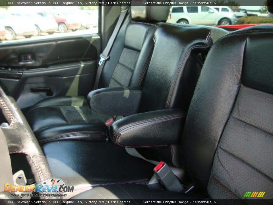 2004 Chevrolet Silverado 1500 LS Regular Cab Victory Red / Dark Charcoal Photo #14