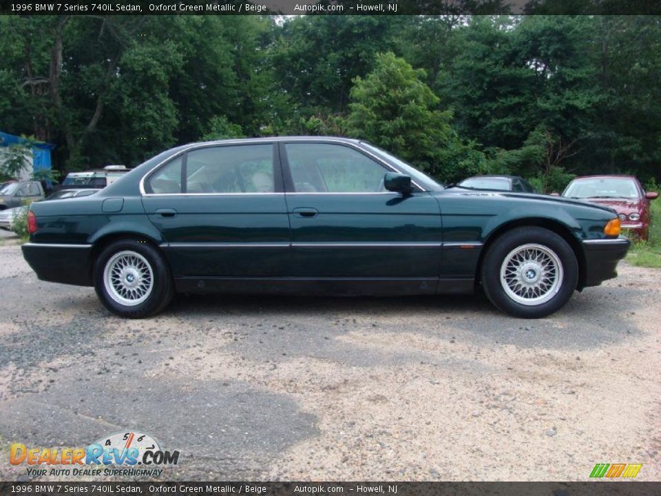 Oxford Green Metallic 1996 BMW 7 Series 740iL Sedan Photo #4