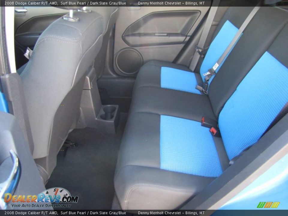 Dark Slate Gray Blue Interior 2008 Dodge Caliber R T Awd