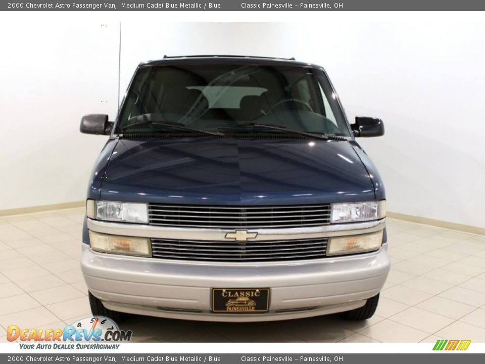 2000 Chevrolet Astro Passenger Van Medium Cadet Blue Metallic / Blue Photo #2