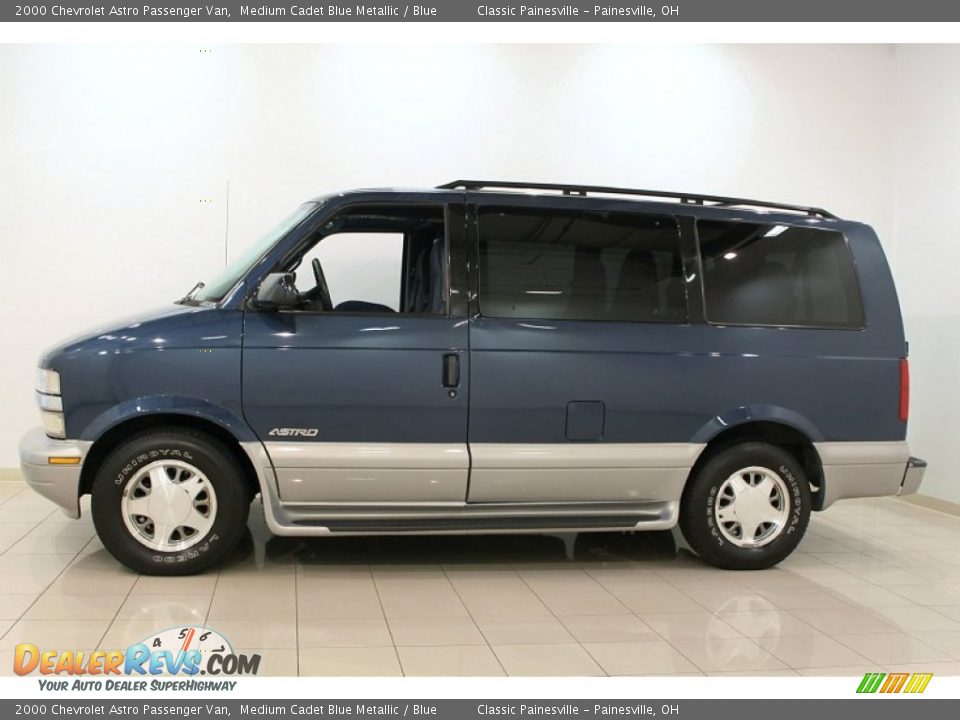 Medium Cadet Blue Metallic 2000 Chevrolet Astro Passenger Van Photo #4