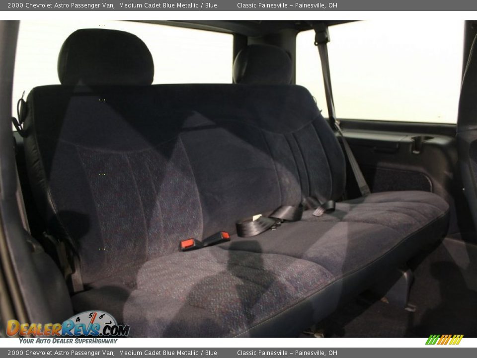 Blue Interior - 2000 Chevrolet Astro Passenger Van Photo #17