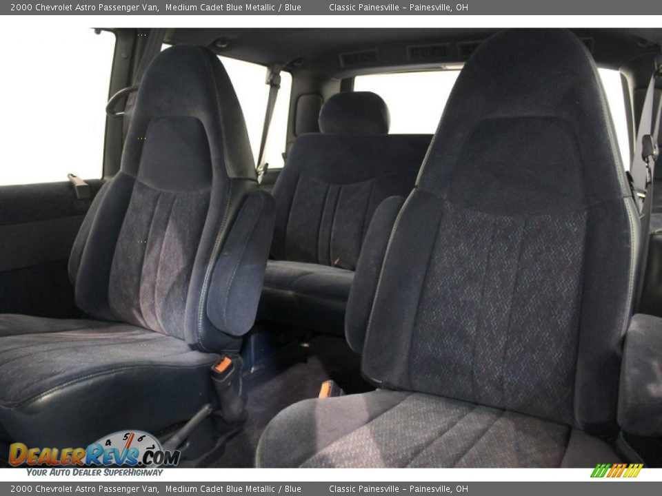 Blue Interior - 2000 Chevrolet Astro Passenger Van Photo #18