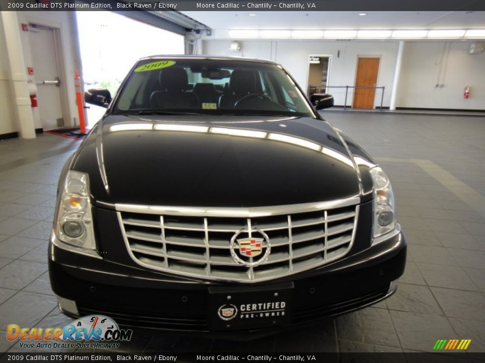 2009 Cadillac DTS Platinum Edition Black Raven / Ebony Photo #2