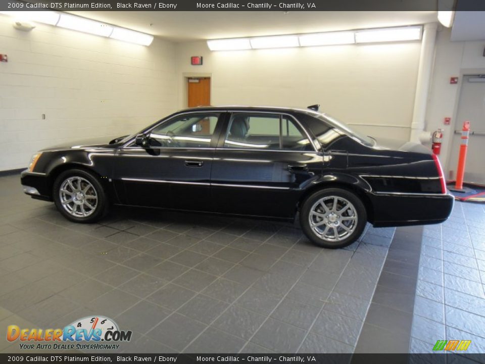 2009 Cadillac DTS Platinum Edition Black Raven / Ebony Photo #4