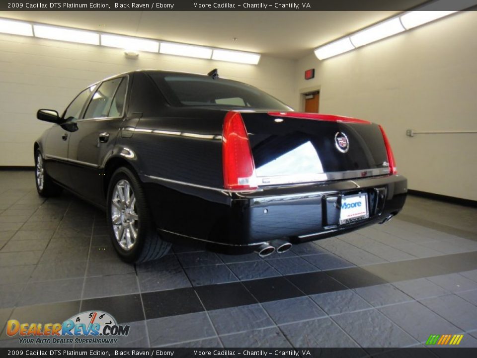 2009 Cadillac DTS Platinum Edition Black Raven / Ebony Photo #5