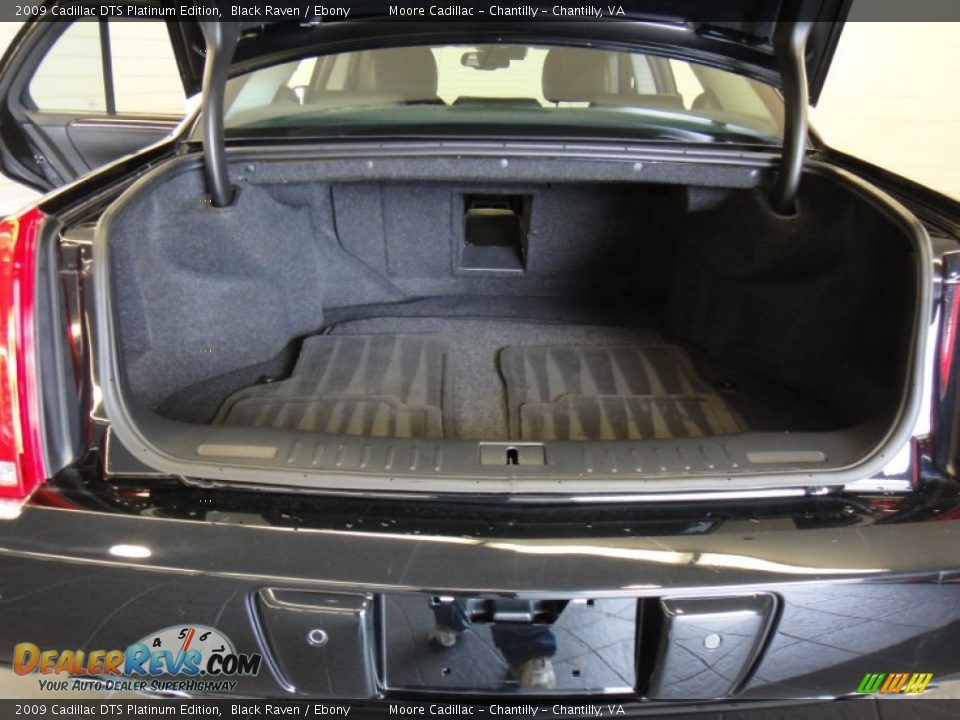 2009 Cadillac DTS Platinum Edition Trunk Photo #23