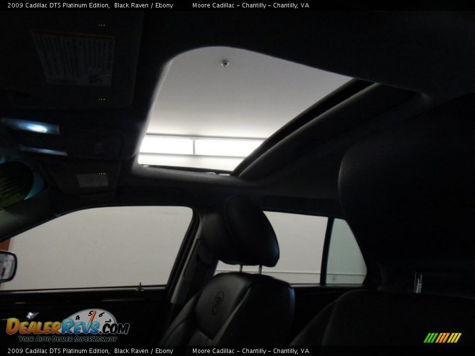 2009 Cadillac DTS Platinum Edition Black Raven / Ebony Photo #25
