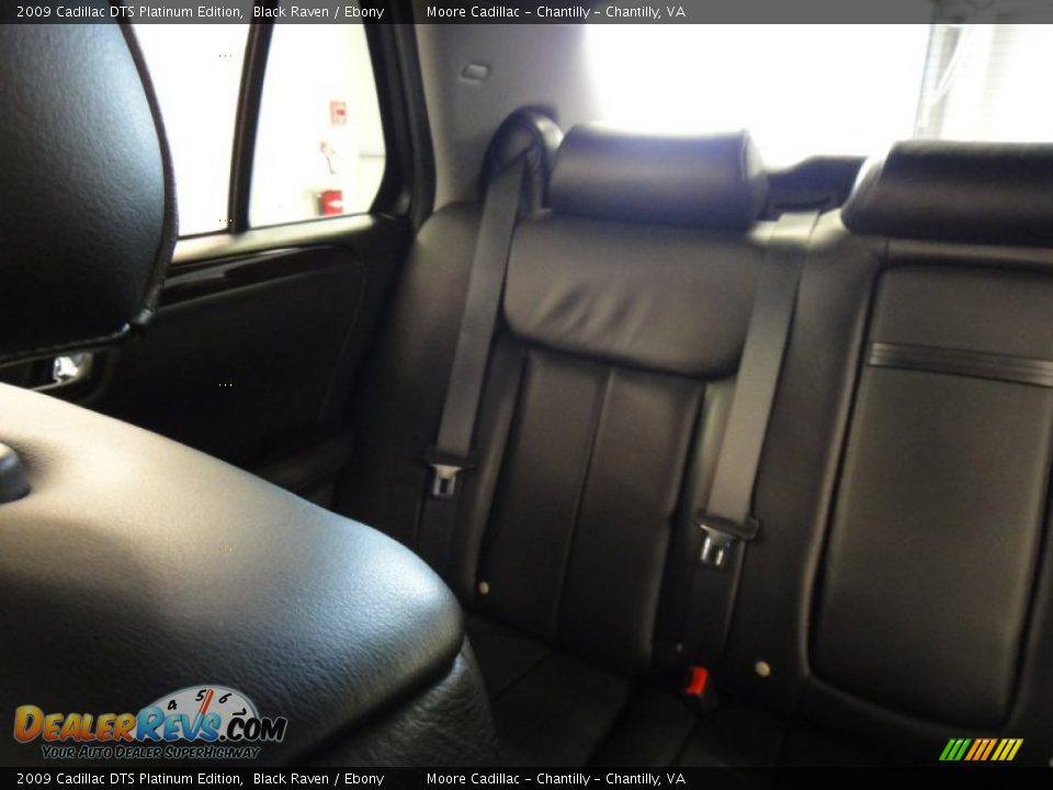2009 Cadillac DTS Platinum Edition Black Raven / Ebony Photo #29