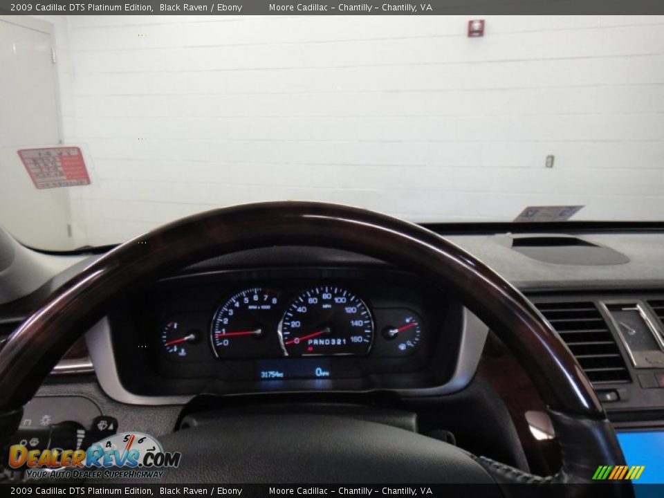 2009 Cadillac DTS Platinum Edition Black Raven / Ebony Photo #31