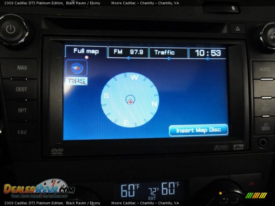 2009 Cadillac DTS Platinum Edition Black Raven / Ebony Photo #32