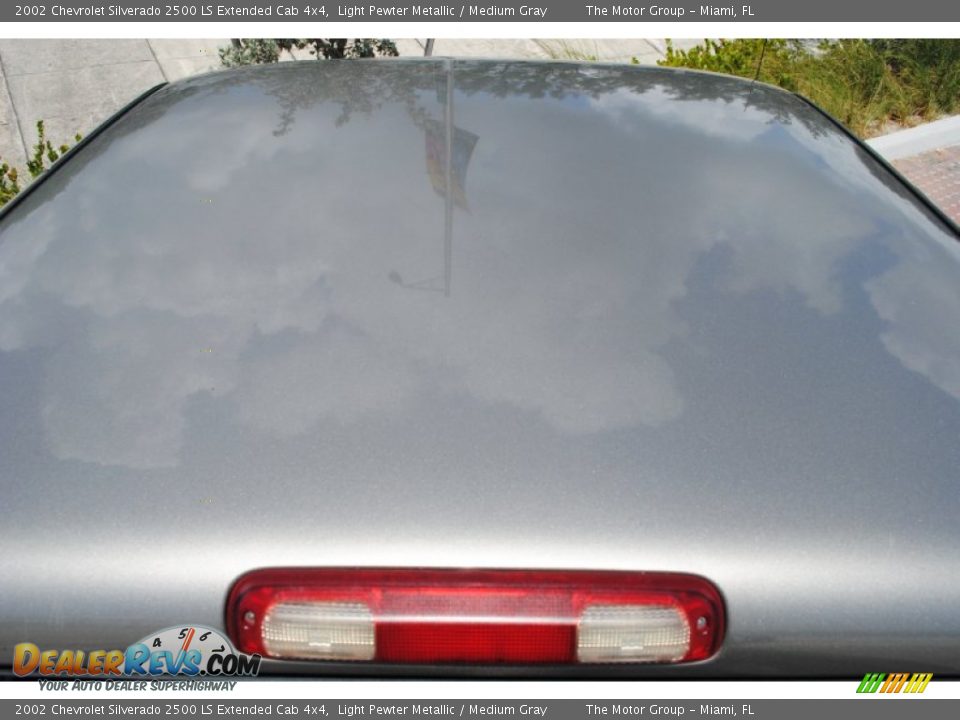 2002 Chevrolet Silverado 2500 LS Extended Cab 4x4 Light Pewter Metallic / Medium Gray Photo #20