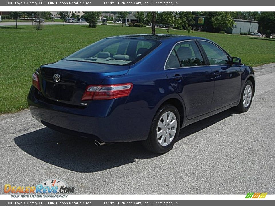 2008 Toyota Camry XLE Blue Ribbon Metallic / Ash Photo #2