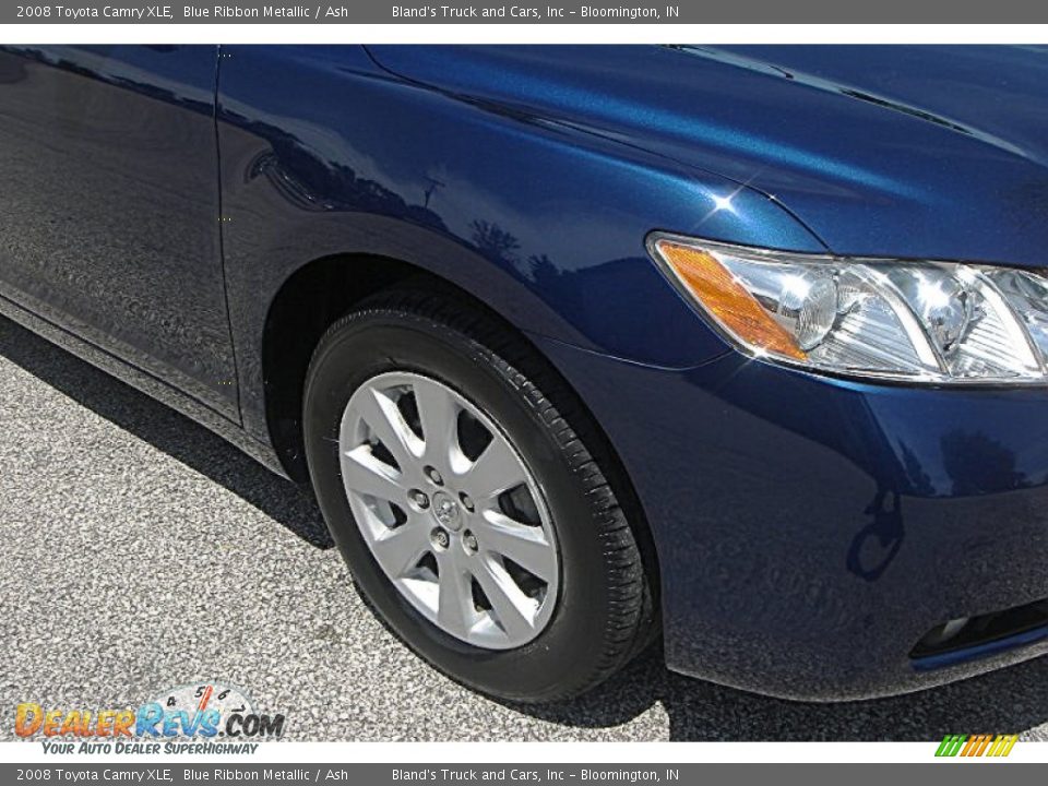 2008 Toyota Camry XLE Blue Ribbon Metallic / Ash Photo #4