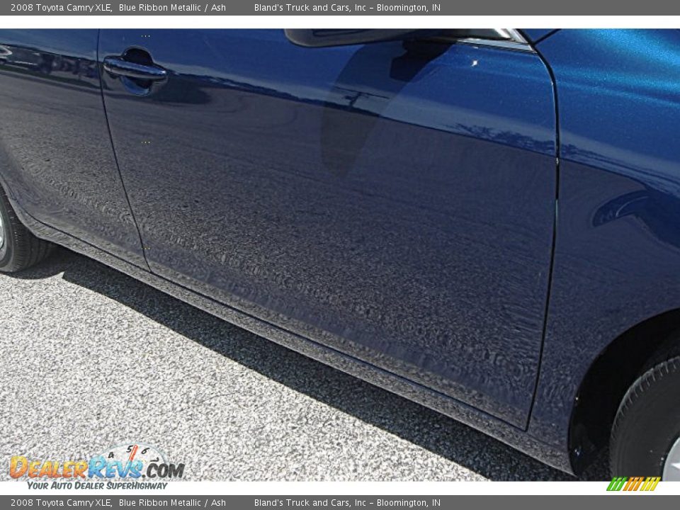 2008 Toyota Camry XLE Blue Ribbon Metallic / Ash Photo #5