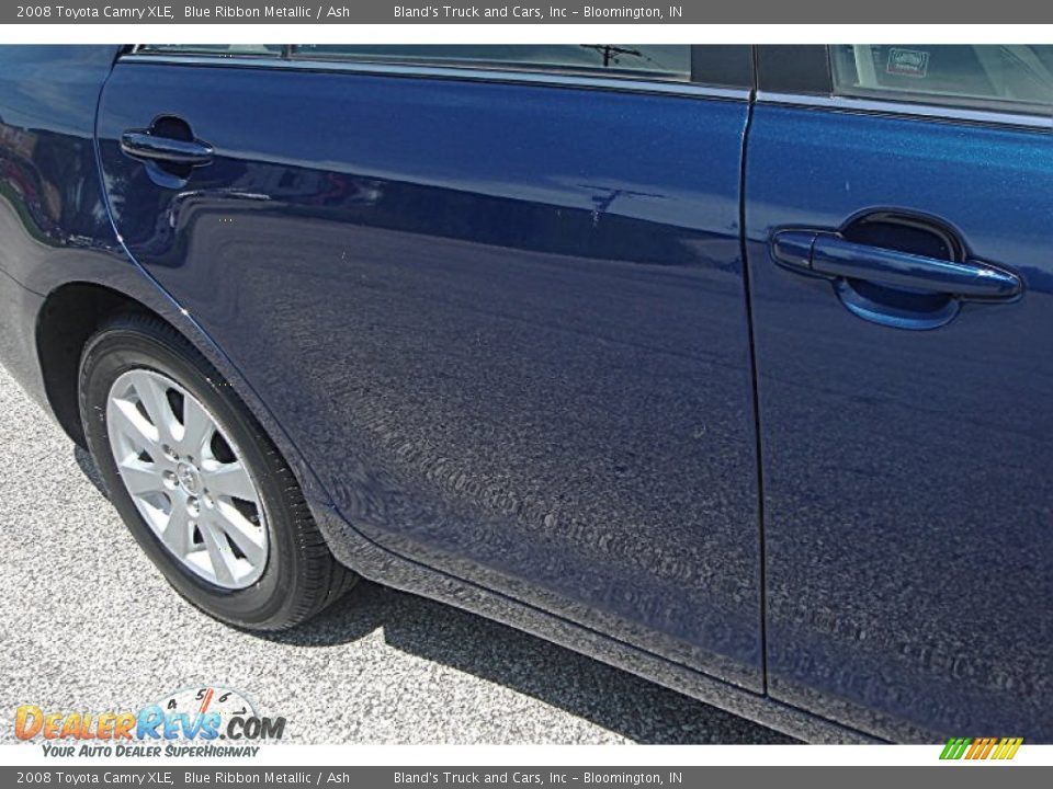 2008 Toyota Camry XLE Blue Ribbon Metallic / Ash Photo #6