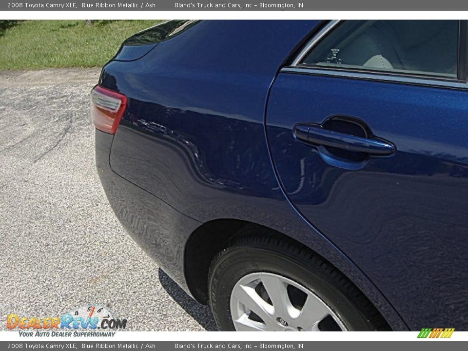 2008 Toyota Camry XLE Blue Ribbon Metallic / Ash Photo #7