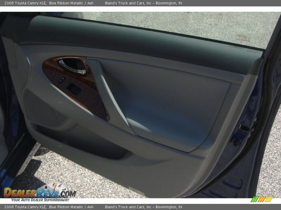 2008 Toyota Camry XLE Blue Ribbon Metallic / Ash Photo #8