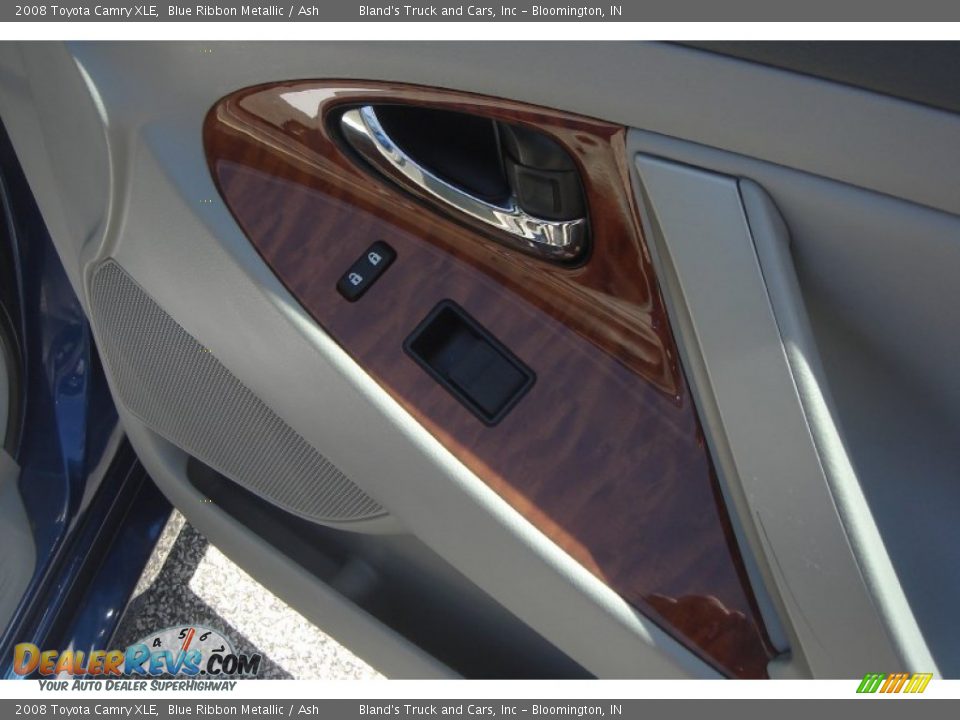 2008 Toyota Camry XLE Blue Ribbon Metallic / Ash Photo #9