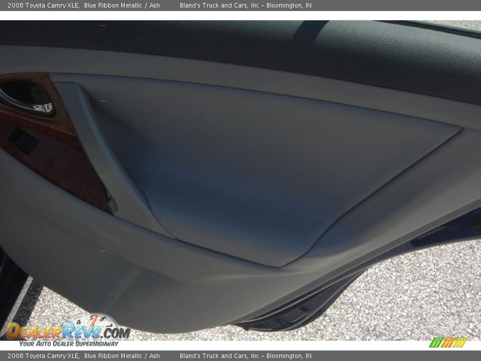 2008 Toyota Camry XLE Blue Ribbon Metallic / Ash Photo #13