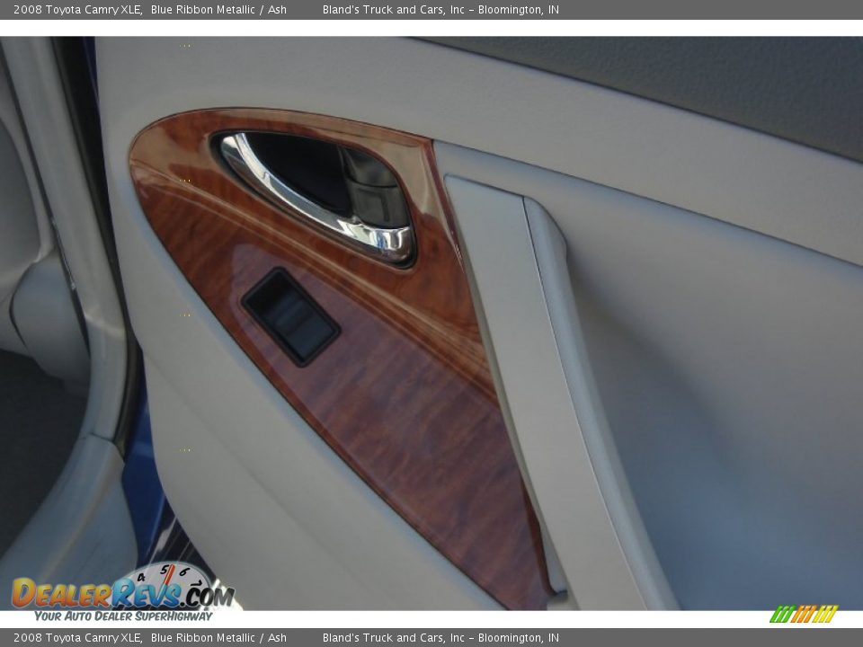 2008 Toyota Camry XLE Blue Ribbon Metallic / Ash Photo #14