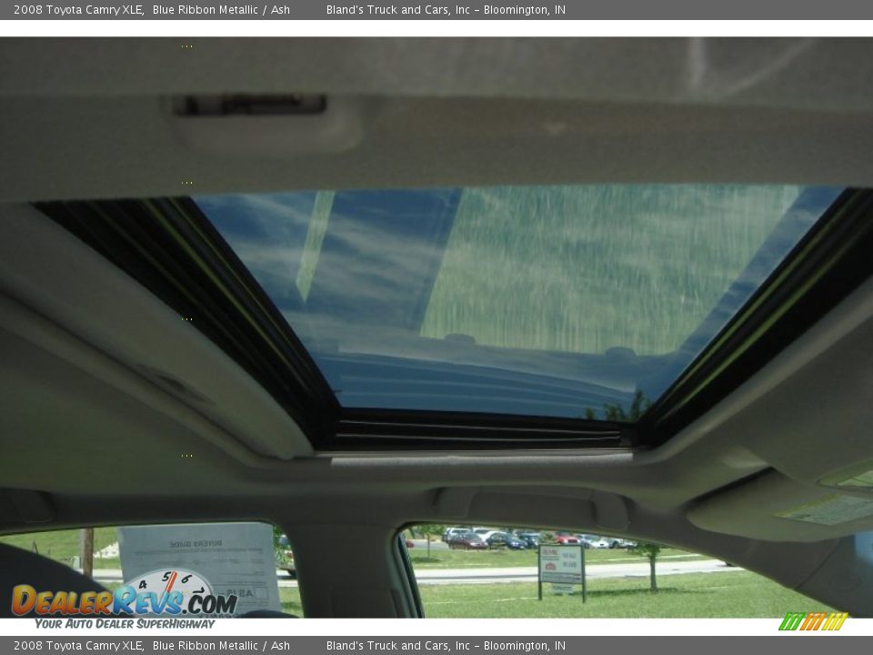 2008 Toyota Camry XLE Blue Ribbon Metallic / Ash Photo #18