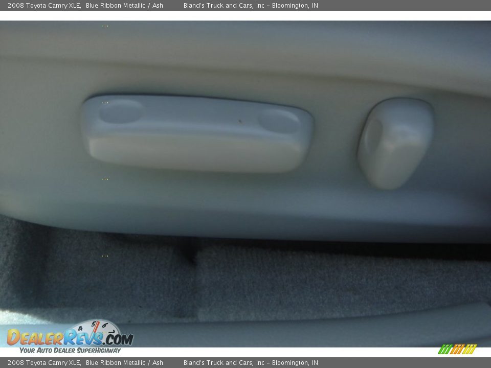2008 Toyota Camry XLE Blue Ribbon Metallic / Ash Photo #21