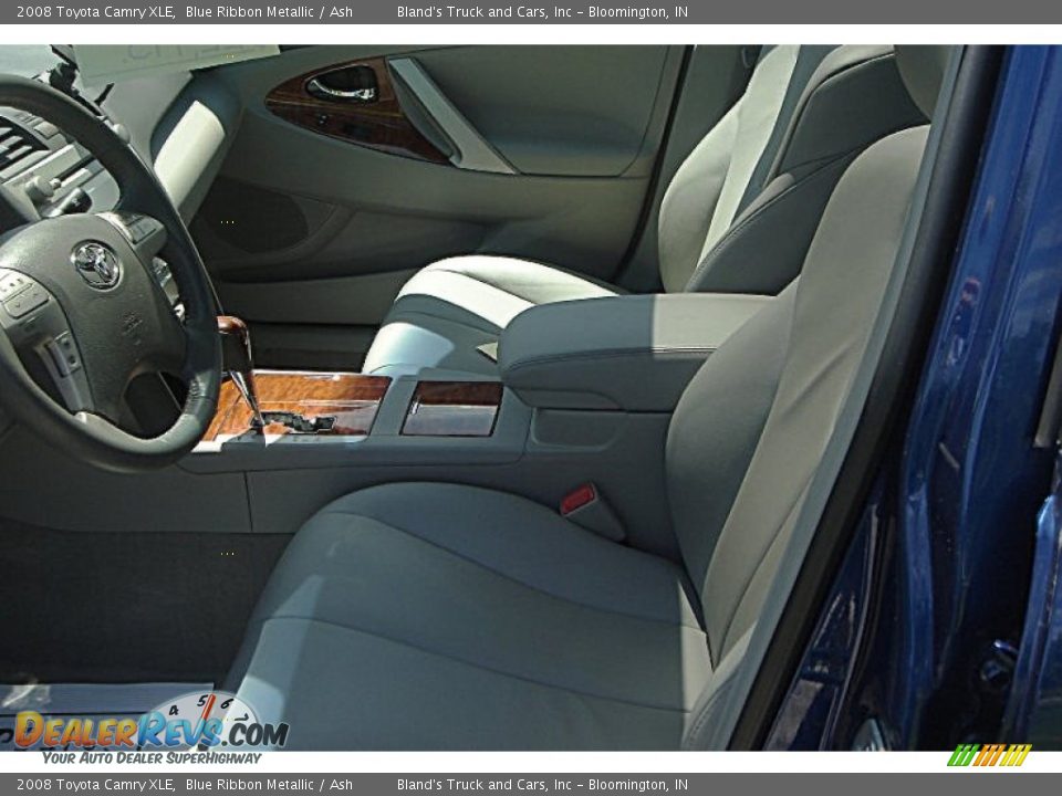 2008 Toyota Camry XLE Blue Ribbon Metallic / Ash Photo #23