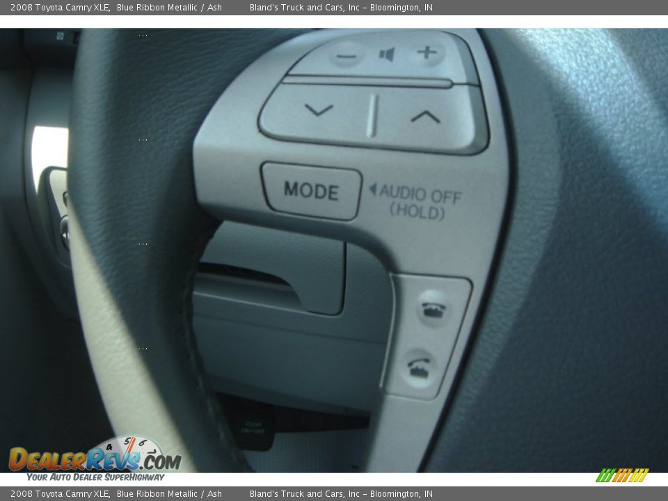 2008 Toyota Camry XLE Blue Ribbon Metallic / Ash Photo #26