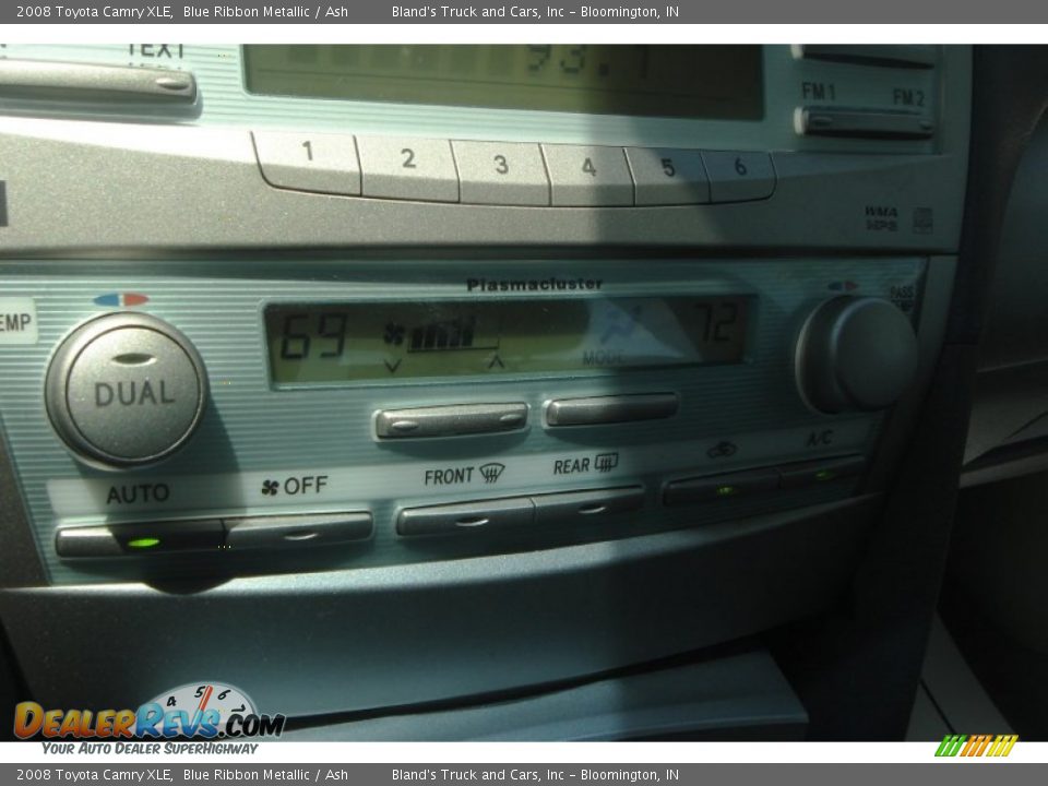 2008 Toyota Camry XLE Blue Ribbon Metallic / Ash Photo #30